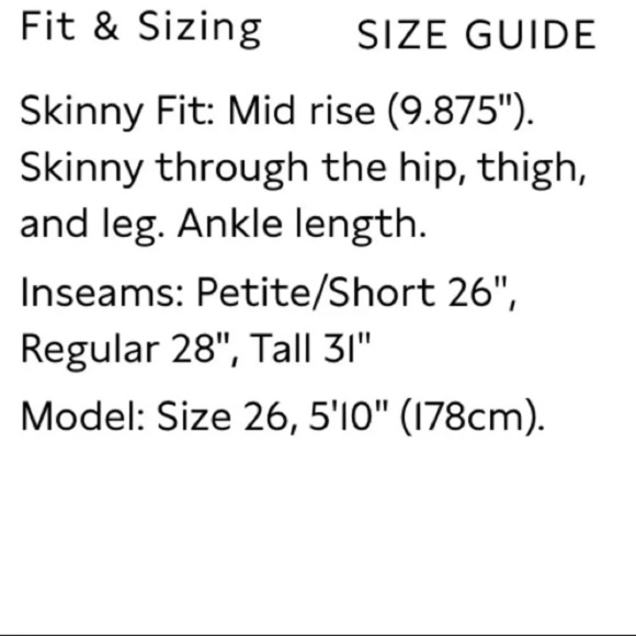 Banana Republic Mid + Skinny Jeans - Picture 14 of 16